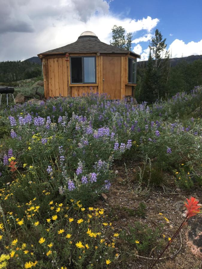 Red-Tail Roundhouse At 22 West Cabins And Recreation Hebron Exterior foto